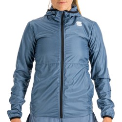 Kvinners Vintersport jakke Sportful Cardio W Tech Wind Jacket Blå havet